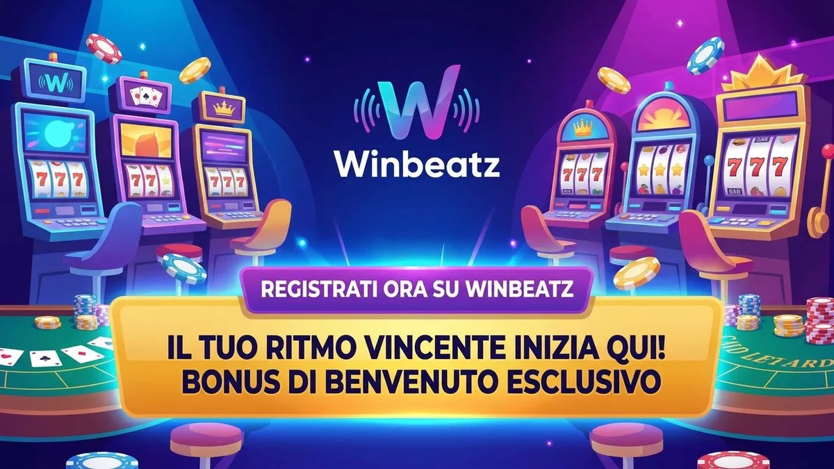 Registrazione con bonus su Winbeatz